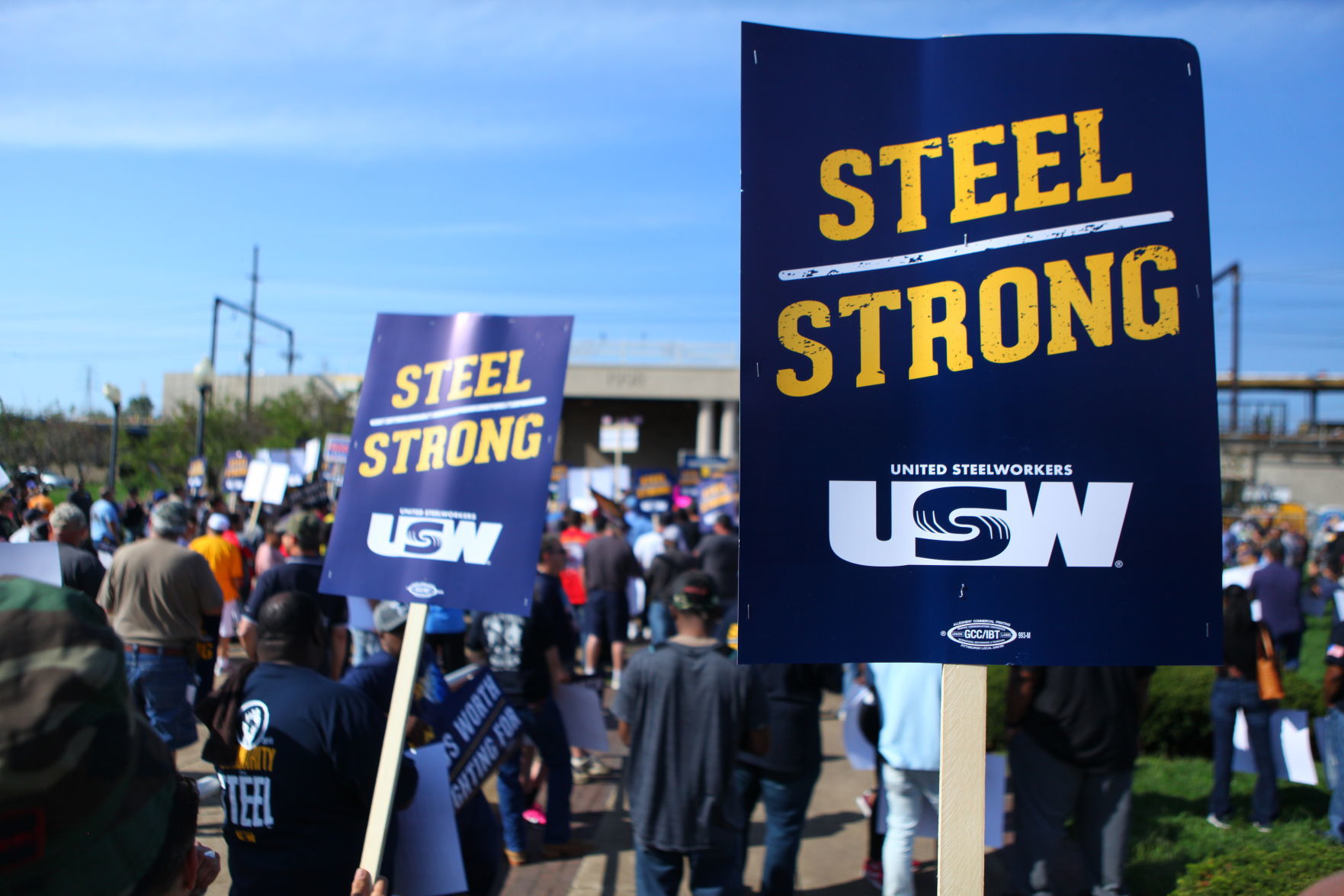 Gallery: Steelworkers rally in Gary